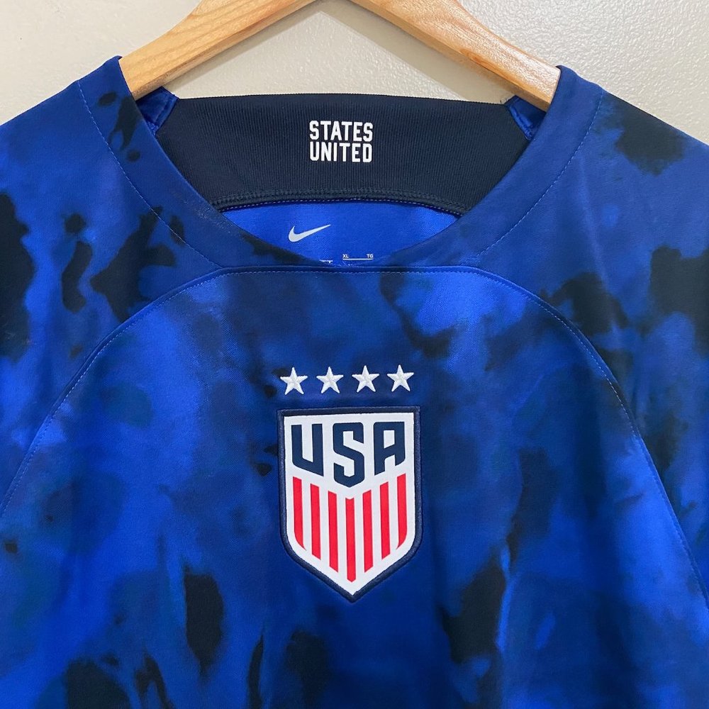 Nike USWNT 2022/23 Team USA Stadium Away Soccer Jersey DN0705-452 Mens NEW - Picture 2 of 16